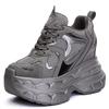12 neue atmungsaktive Dad-Schuhe Plateau-Mesh Kleine Sportschuhe Lässig A2
