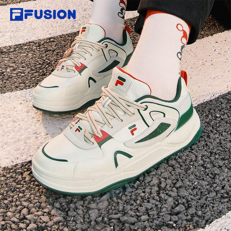 FILA FUSION BANK Low-Top Skateboard Shoes US 6.5