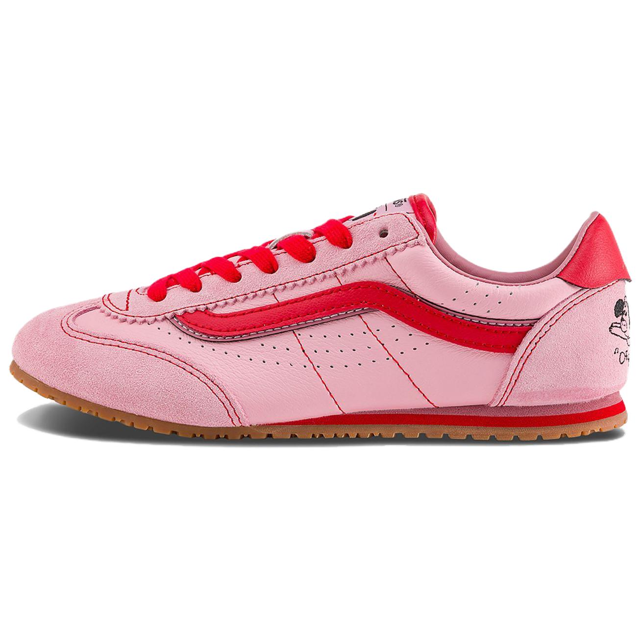 Vans Unisex Super Lowpro Rirroo Pink Red VN000D83FFP 35