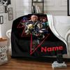 Warner Bros. Works (53) Customize Text Blanket Gift Customizable Blanket Durable Comfort for Office Chair Sofa Bedding Picnics Ideal for All Seasons