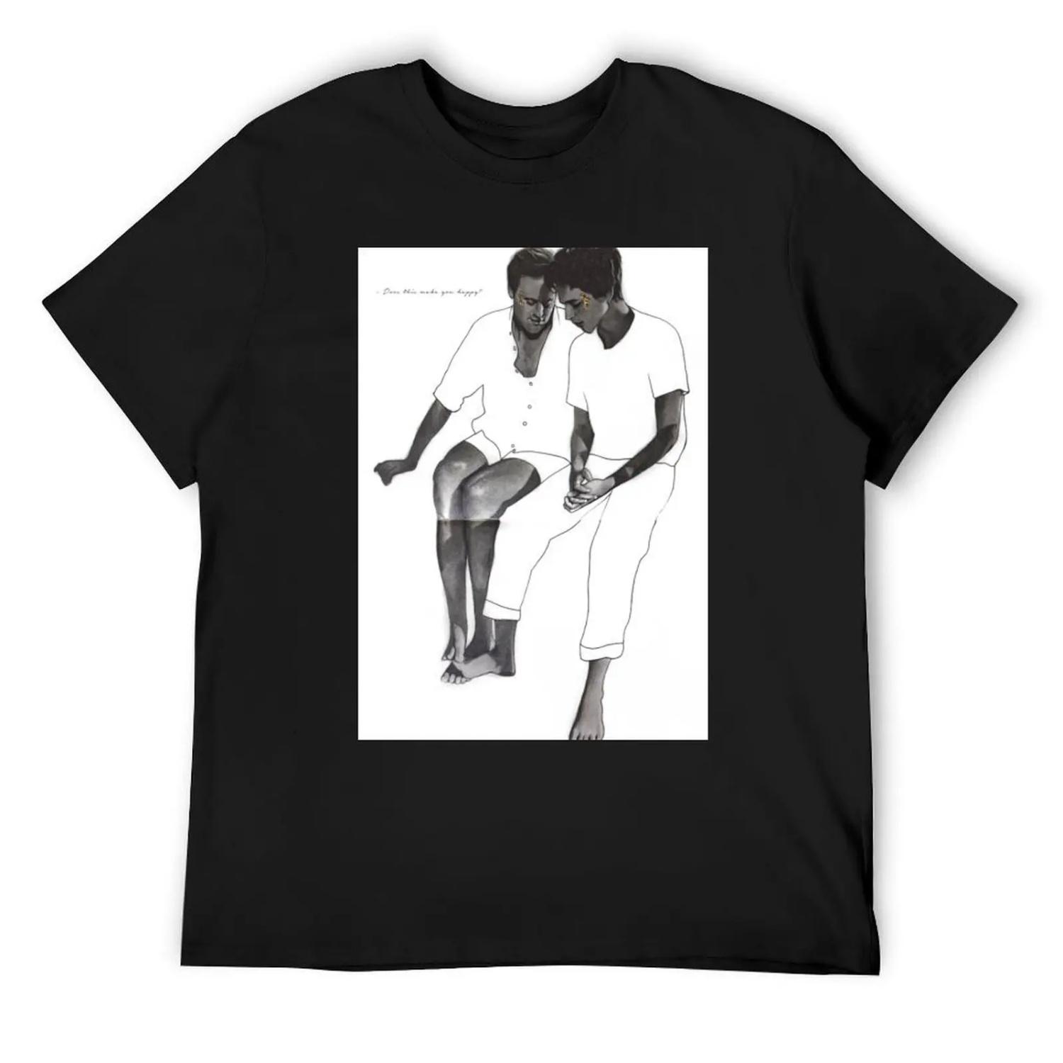 

Does this make you happy_ T-Shirt plain graphic shirts football t shirt anime mens t shirt XXXXXL чорний