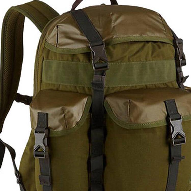 Nike Polyester With Nylon Backpack Regular Unisex Army Green Casual BA4884-323