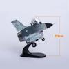 Q-Version F16 Metal Alloy Airplane Model(including base)Home Placement, Collection and Decoration  Creative Gift