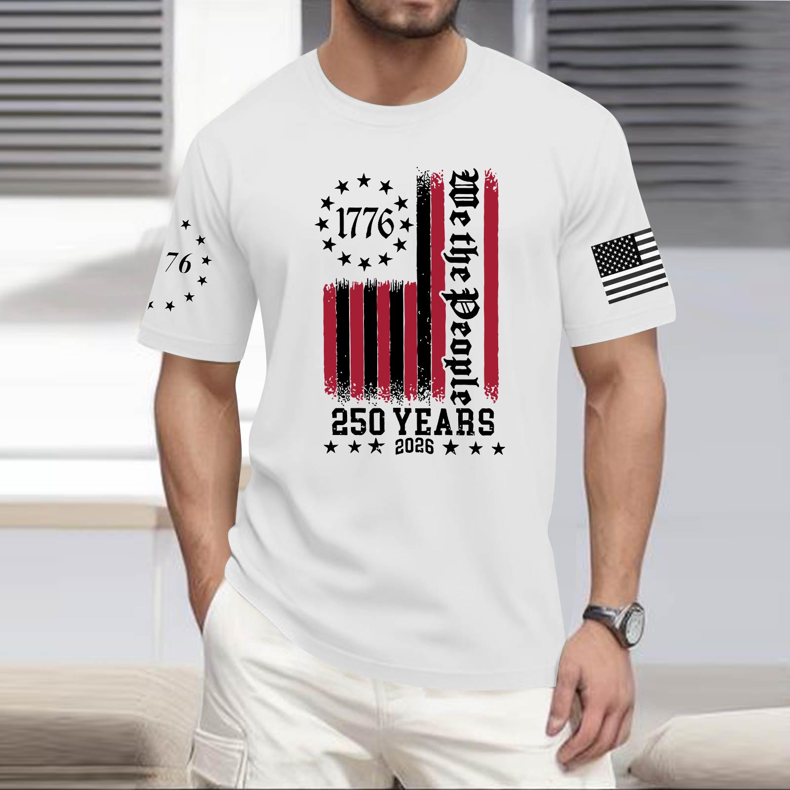 

Men s Casual Round Neck Lightweight Short-Sleeve Top XL білий