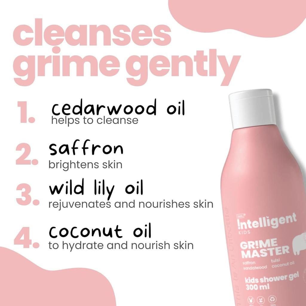 Tuco® Kids Body Wash/Shower Gel, Dull Skin Lotion Combo | Ages 2-5, 5-10, 10-15 | SLS/SLES and Paraben Free | 500 Ml (Pack of 2)