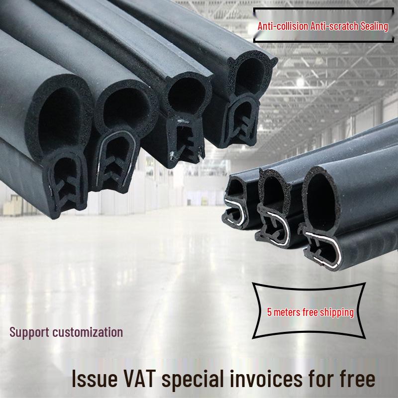 U-Shaped Waterproof Anti-Collision Dustproof Electrical Cabinet Rubber Seal