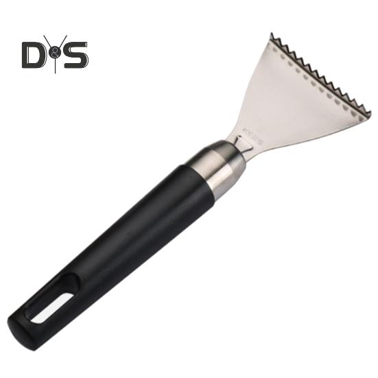 

Прочный очиститель для рыбной чешуи, износостойкий, полезный очиститель для удаления рыбьей кожи чёрный