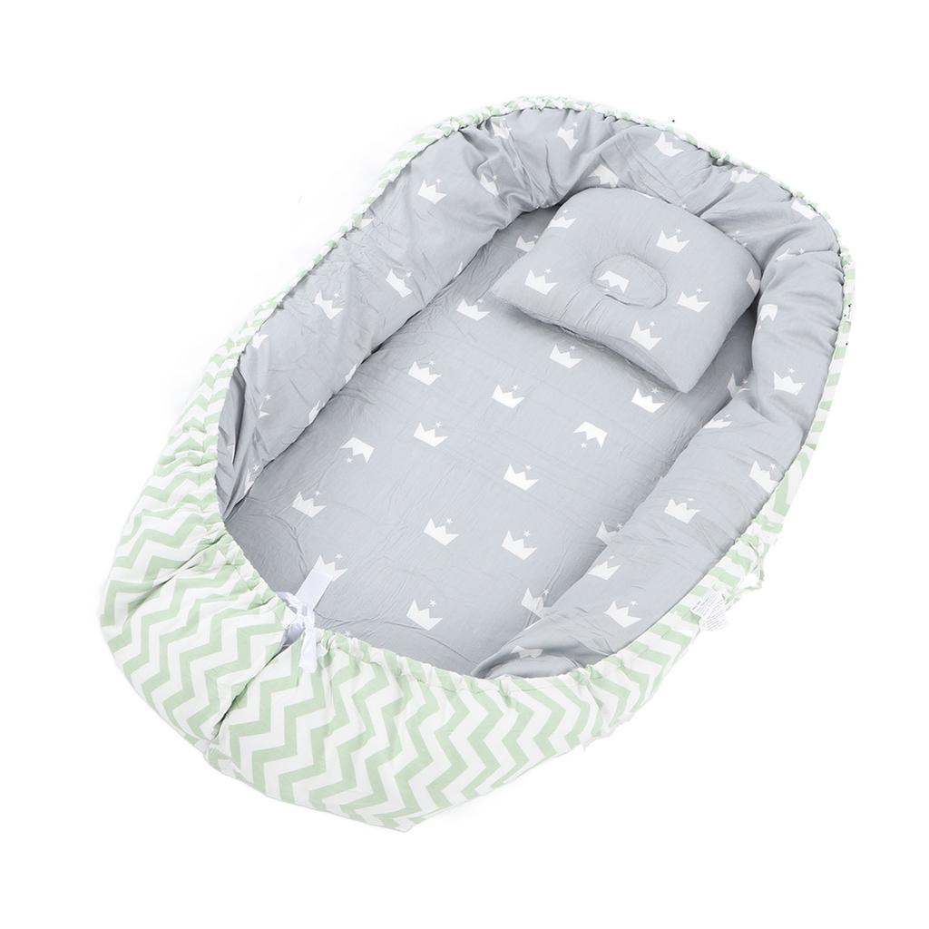 Baby Nest Comfortable Breathable Washable Adjustable Multipurpose Portable Baby Lounger Cover for