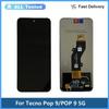 LCD Screen and Digitizer Full Assembly For Tecno POP 9 5G