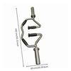 Multi-Handle Lifting Bar Heavy-Duty Gym Training with Loading Sleeves