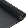 Rectangular Rug Black 60 x 100 cm Bamboo