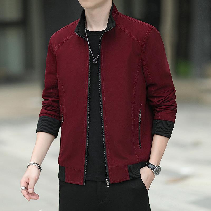 Jacket men's autumn new Korean style trendy handsome casual slim versatile trendy brand fashion baseball uniform jacket