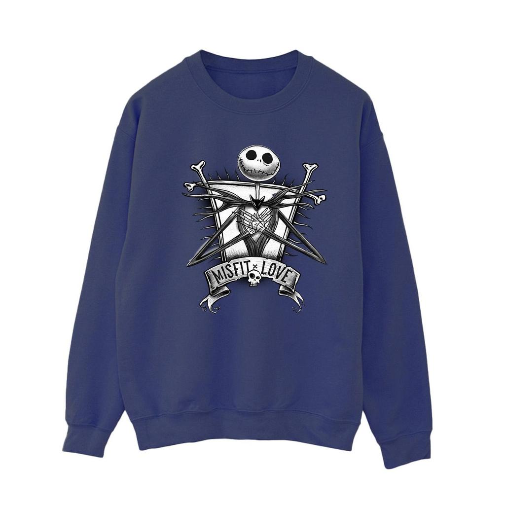 Disney Womens/Ladies The Nightmare Before Christmas Misfits Love Sweatshirt