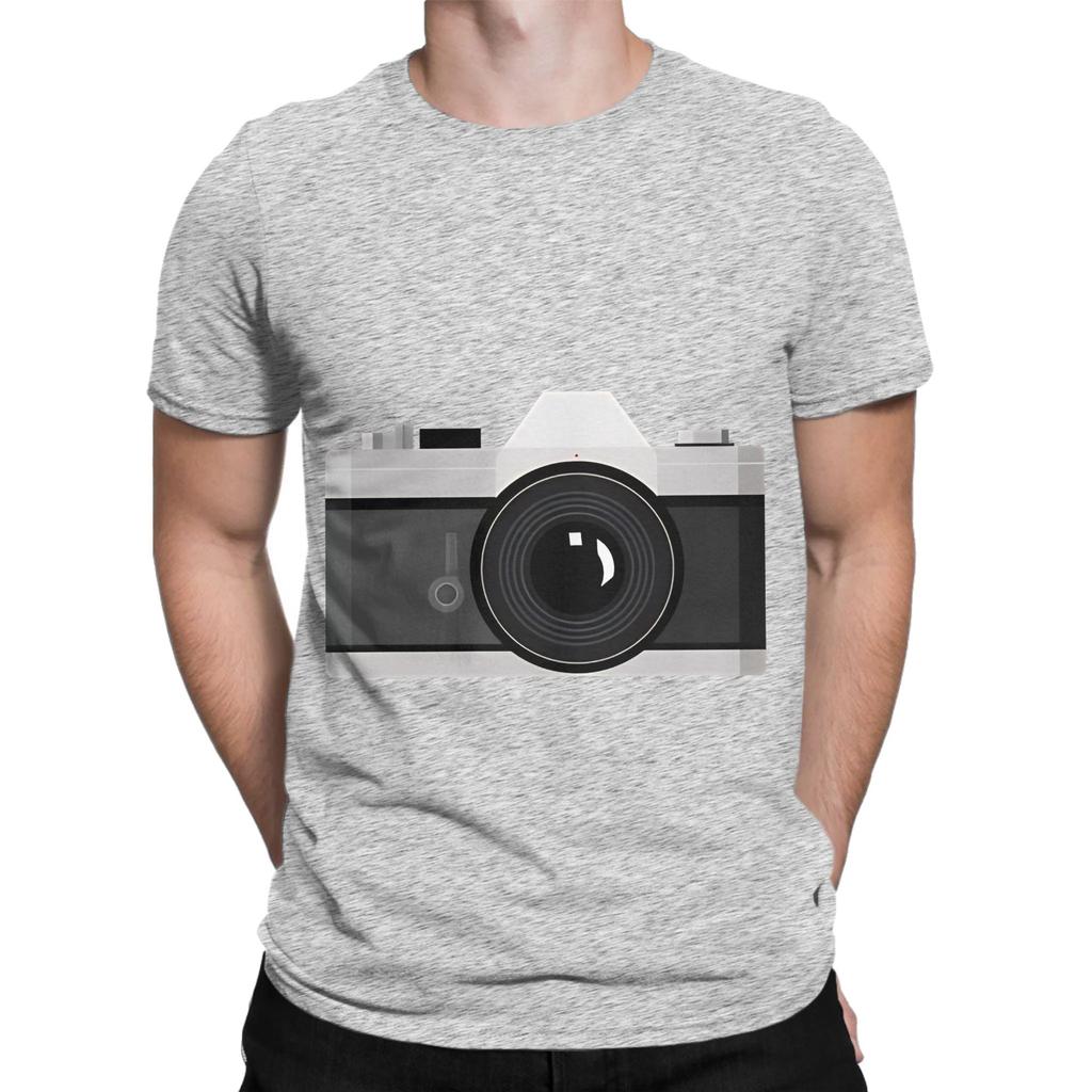 Vintage Camera Funny Graphic 100 Cotton TShirt Fujifilm Tops Tees For Unisex