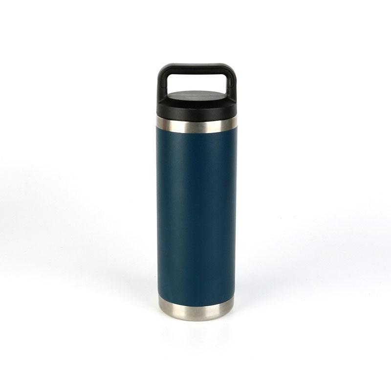 Custom Name Thermos Stainless Steel Portable Vacuum Flask Insulated Tumbler with Handle Thermo Bottle 600ml