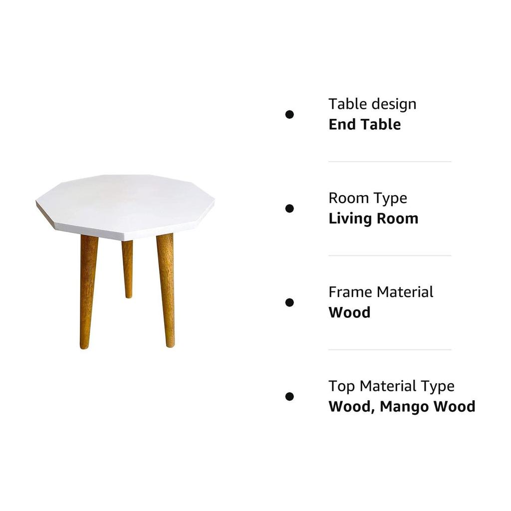 Beautiful Antique Wooden Fold-able Side Table/End Table/Plant Stand/Stool Living Room Kids Play Furniture Table Round Shape