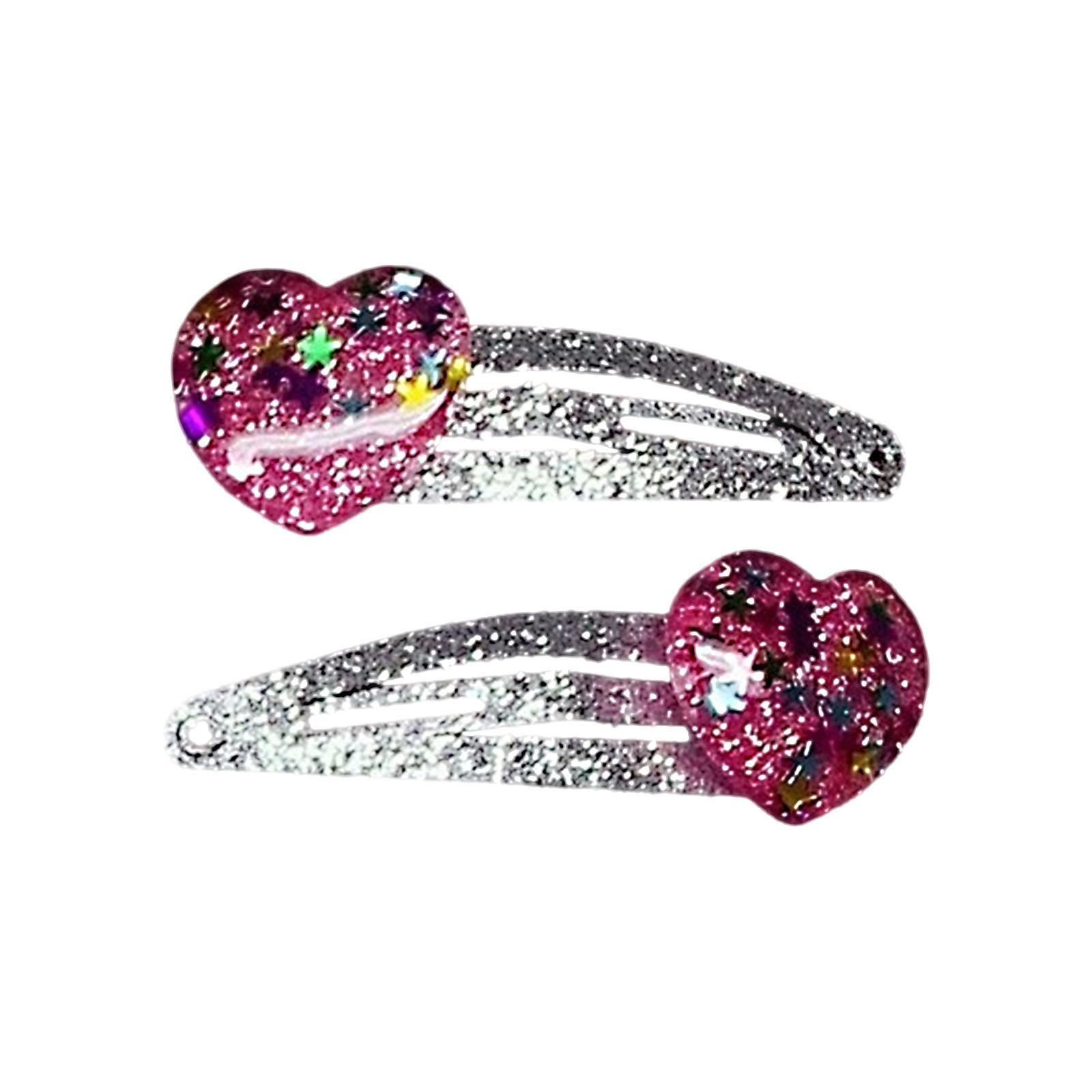 

2Pcs Flower and Cake Themed Hair Clip Set For Girls Children s Hair Ornaments Haripin Gift For Children s Parties O