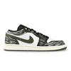 Jordan Air Jordan 1 Vintage Basketball Shoes Men's Low Top White Green 553558-092(Team758-)