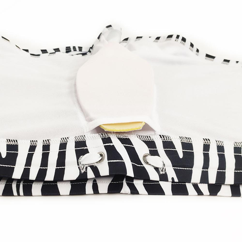 მამაკაცის საცურაო ტრუსები ჩემოდნები ზებრა-ზოლიანი მჭიდრო მორგებული სექსუალური საცურაო კოსტიუმები პლაჟის ტანსაცმელი სათრიმლავი სერფინგის სპორტული დარბაზი