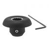 2pcs Durable Drive Socket and Removal Tool Wrench Fit for Vitamix 5200 Series  Blade with Hexagonal Wrench, Black Drive Sleeve Parts