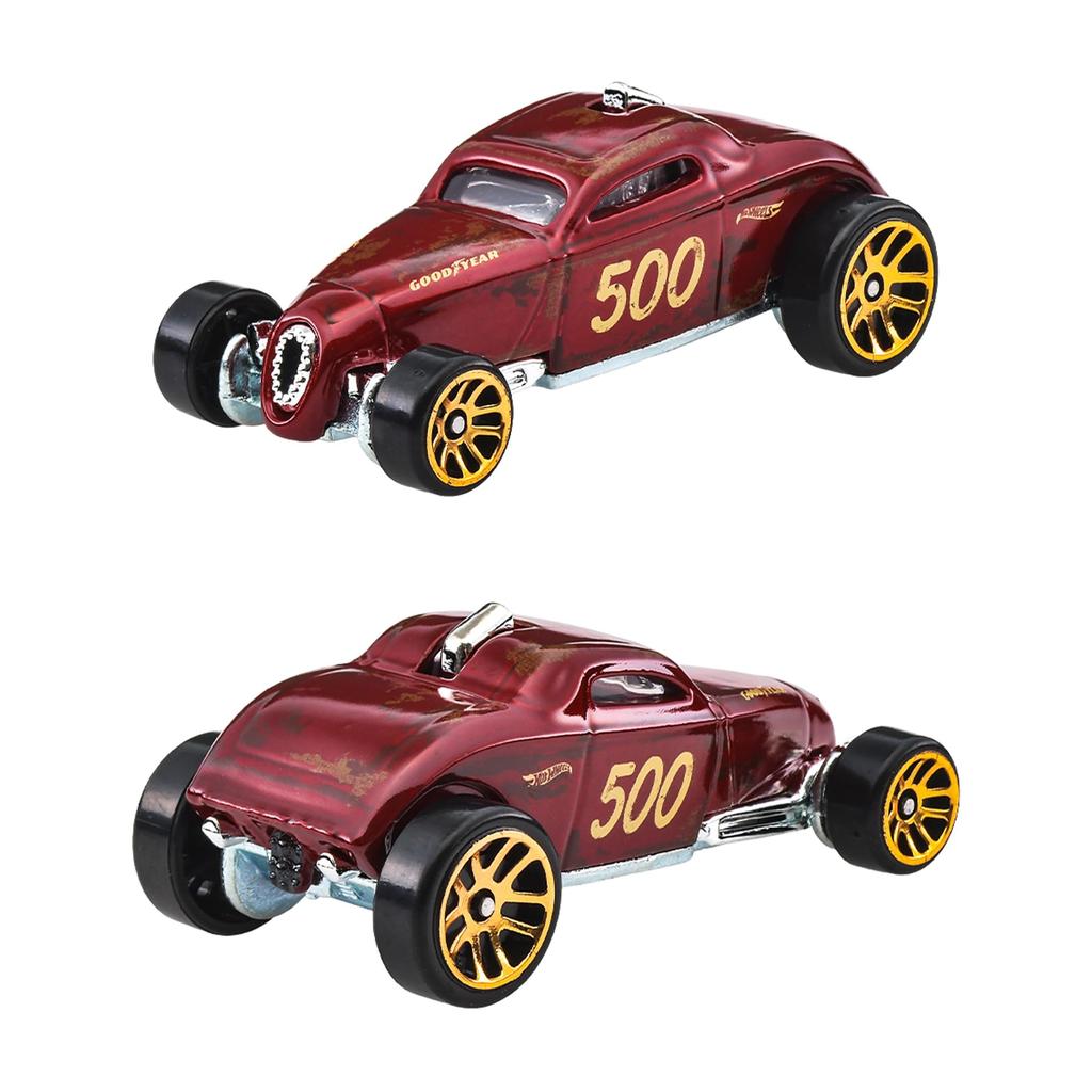 Hot Wheels Vintage Assortment Burn Fiennes Vehicle Toys Diecast Box of Ages - Cars, 10, 3+, Multi-color, HRT81-986H