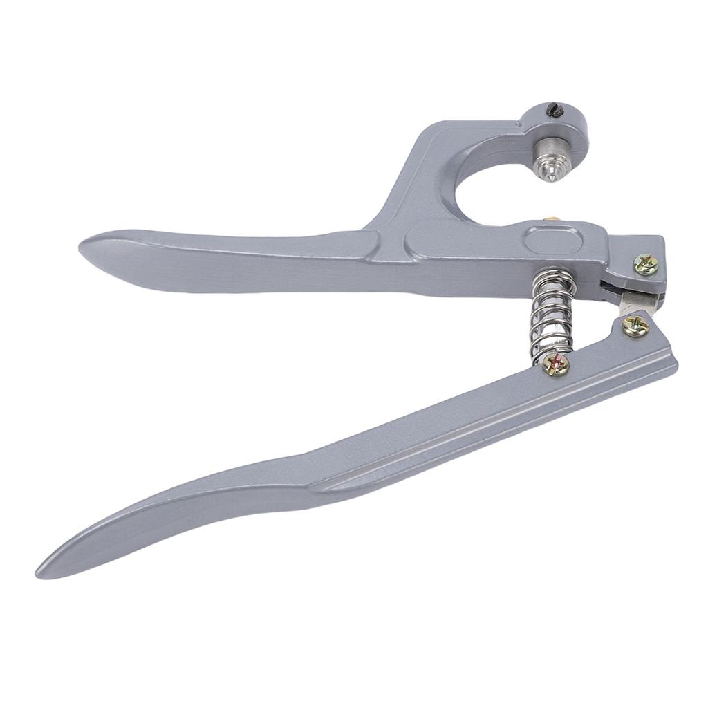 Badminton Racket Trumpet Plier Portable Grommet Eyelet Plier Clamp Tool with Screwdriver for Installation Grommets