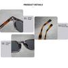 Klassische Nieten Luxusmarke Designer Quadratische Sonnenbrille Damen Für Herren Beliebt Vintage Punk Outdoor Fahren Leopard Sonnenbrille