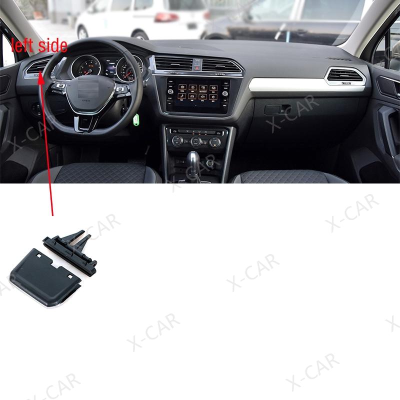 Per VW Tiguan MK2 2017 2018 2019 2020 2021 Cruscotto Anteriore Uscita Aria Condizionata Posteriore Clip Leva Bocchette Aria Condizionata