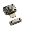 Keyless Aluminium Alloy Door Latch for For Cabinets Sheds Caravans and Garages Tamper Resistant Screws for Secure Installation
