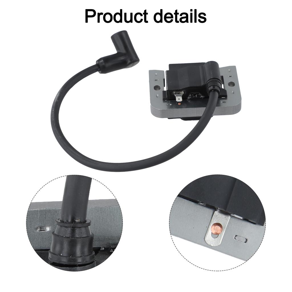 For Equipment Maintenance Black Ignition Coil Solid Material Stable Operation Easy Installation Practical Part