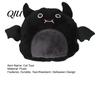 Chew Resistant Cat Toy Halloween Catnip Plush for Cats, Bat Devil Cartoon Kicker with Interactive Toys Crinkle, Durable Chewing Play Kittens,