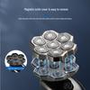 High-Power Waterproof Electric Shaver for Men's Bald Head