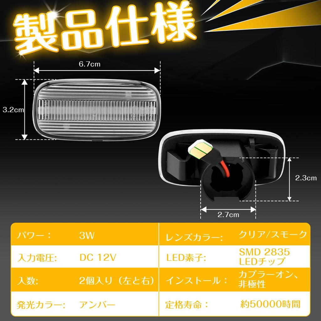 NEIFILES bnr34 LED Side Markers for Skyline Silvia Serena Stagea Sunny Stagea M35 Stage AM Primera Sedan Wagon P12 Bluebird Sylphy G10 Primera Camino
