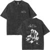 Washed Vintage Ethel Cain Classic Pop Graphic Tshirt Men Women Retro Gothic Oversized T Shirts Unisex Fashion Yk Streetwear