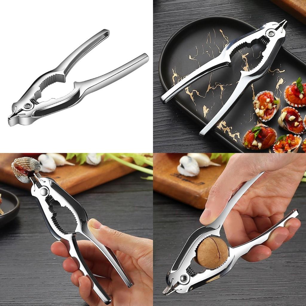Sleek Alloy Zinc Clam Opener Essential Kitchen Tool For Effortless Shell Removal And Enjoyment