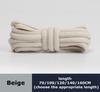Men's and Women's Sports Shoelaces Color Semicircular Shoelace Suitable for All Shoes Round Laces AF1 Wear-resistant Non-slip