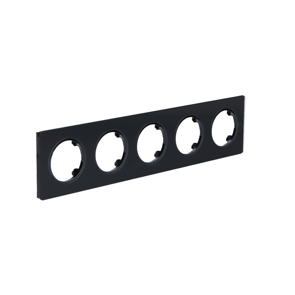 Five-piece Frame, Glass, Black, BETA ONNLINE