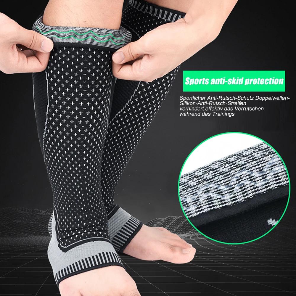 1Pcs Open Toe Compression Stockings Compression Socks for Men Women, for Running, Varicose Veins, Relief Shin Splints, Edema