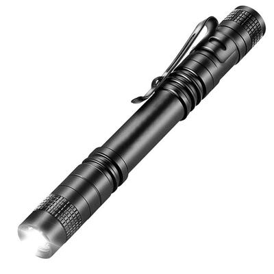 8000LM Mini LED Flashlight Portable Penlight Torch Inspection Light With Clip