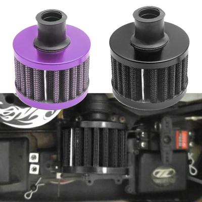 R-EP Car Air Filter 12mm 25mm for Motorcycle Cold Air Intake High Flow Crankcase Vent Cover Mini Breather Filters Universal