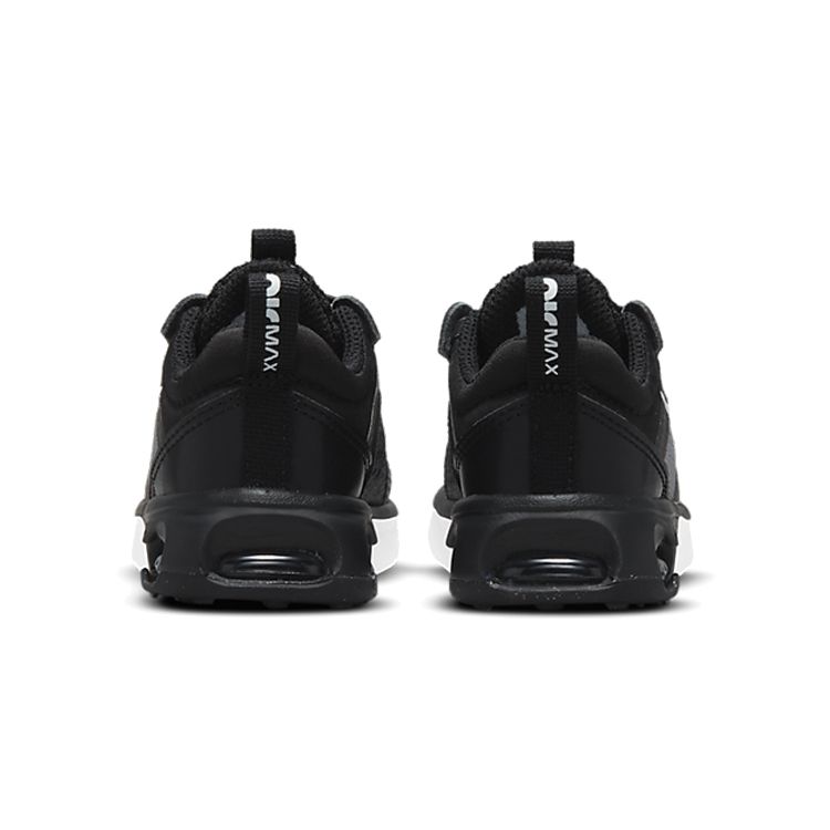 Nike Air Max 2021 TD DB1110-001 Toddler Black Iron Grey White Slip-On Sneakers