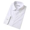 S.T. Dupont Long Sleeve Regular Fit Stretch White Shirt Se5fm12ls901swh 