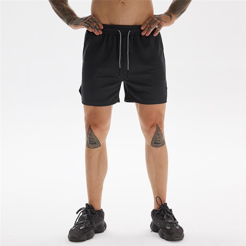 Versatile Men's Gym Sports Training Bodybuilding Workout Running Shorts With Pockets