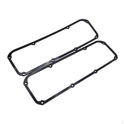 2x Rubber Valve Cover Gaskets Equipment Assembly for Ford 351C 1970-82