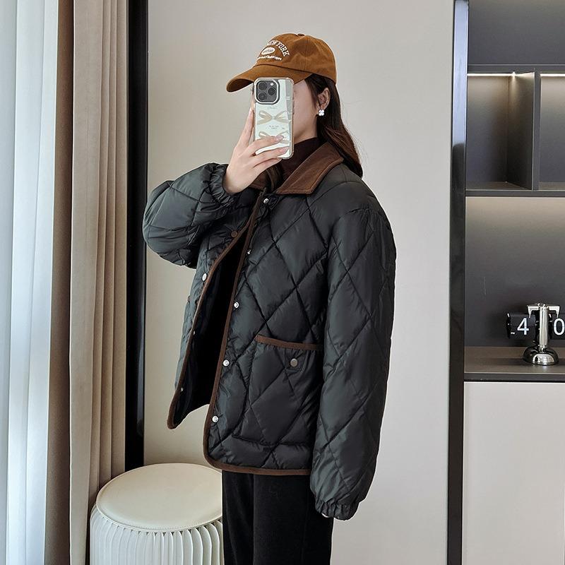 Women's Cotton-padded Clothes, New Fashionable Loose and Versatile Short Cotton-padded Jackets, Winter Women's Coats