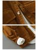 Men's Long-Sleeve Corduroy Shirt - Japanese Retro Style, Loose Fit, Versatile Jacket