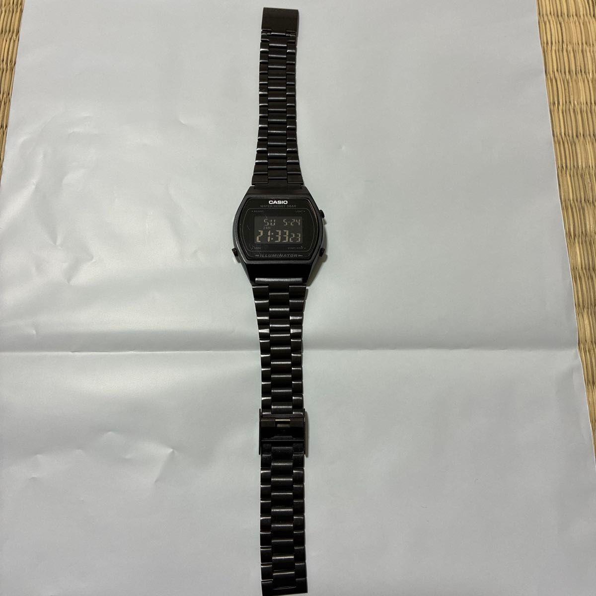 CASIO B640WB-1BJF Cheap Casio Digital Inverted LCD