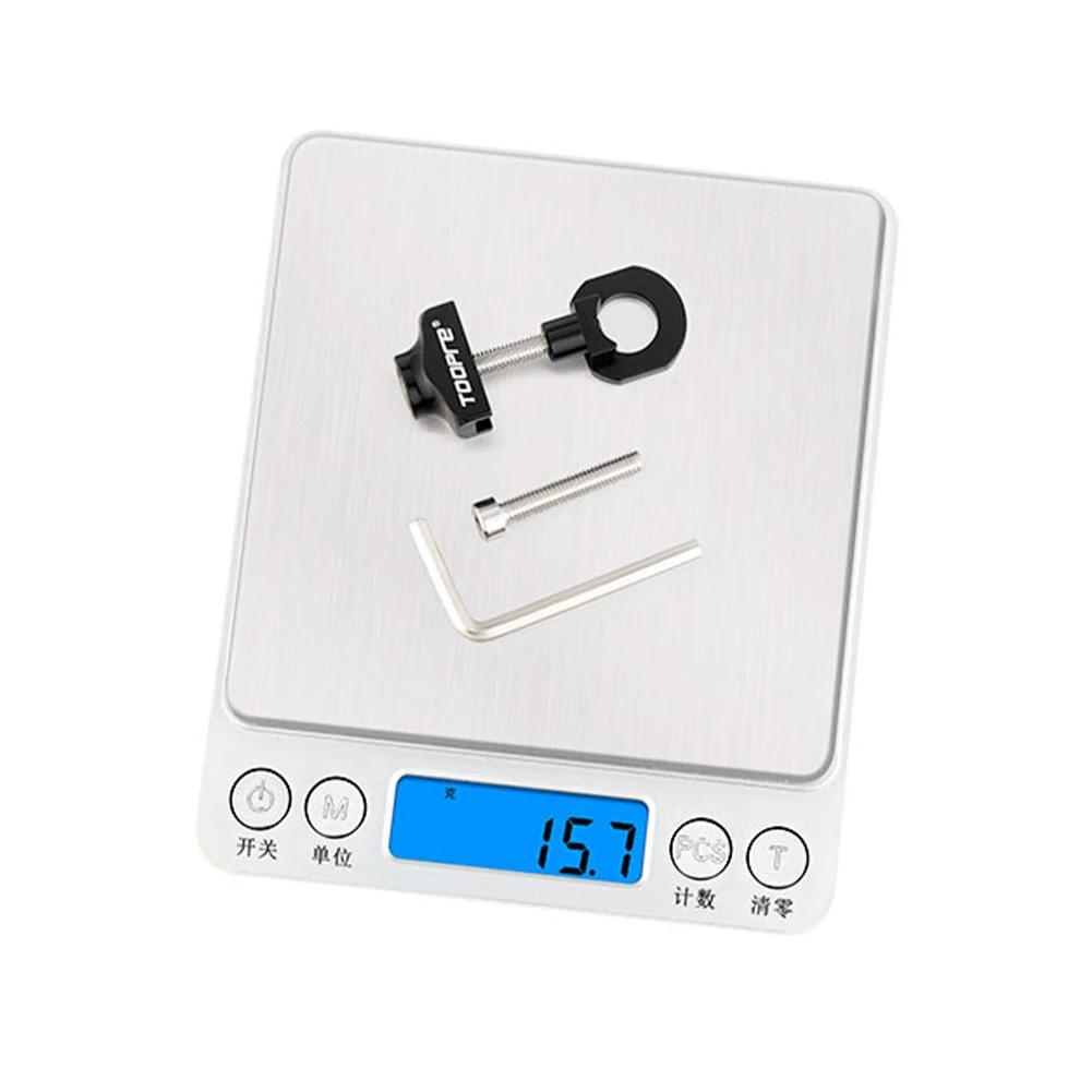 Bicycle Chain Adjuster Aluminum Alloy Bike Chain Tensioner Fastener for Single Speed Bicycle BMX Fixie Bike