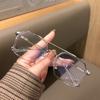 Blue Light Blocking Glasses Women Vintage Retro Style Polygon Shape Women'S Glass High Quality Glasses Male
