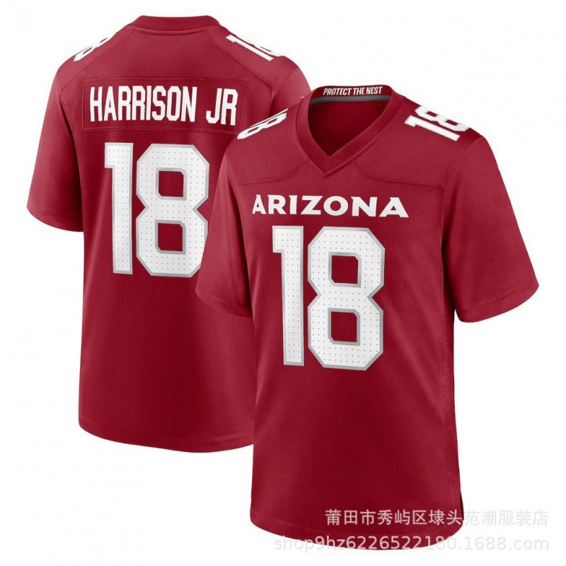 NFL Arizona Cardinals 18 Embroidered Football Jersey Mens Team Sports Uniform